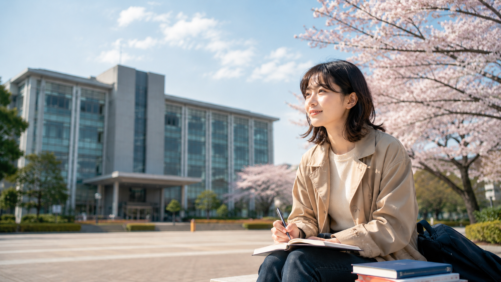 International students comparing university options in Japan